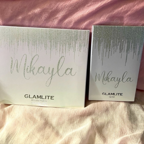 Mikayla Makeup New Mikayla X Glamlite Palette Lip Set Poshmark